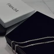 زنجیر نقره Poko متوسط
